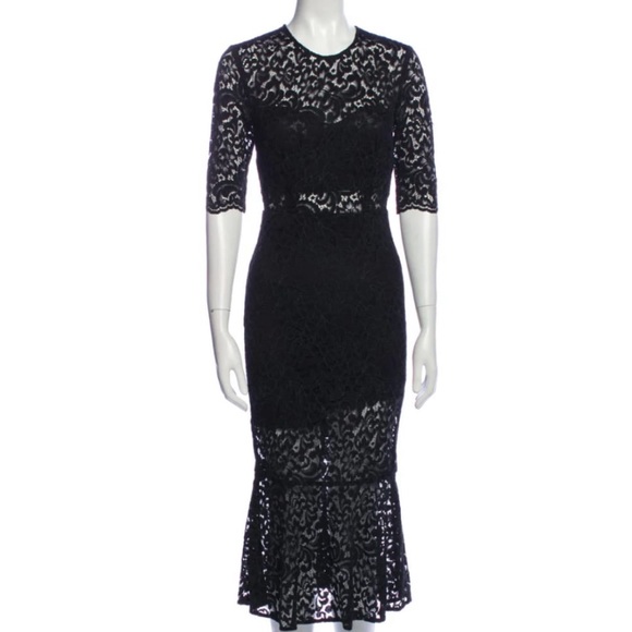 Veronica Beard Black Lace Dress - Picture 4 of 4